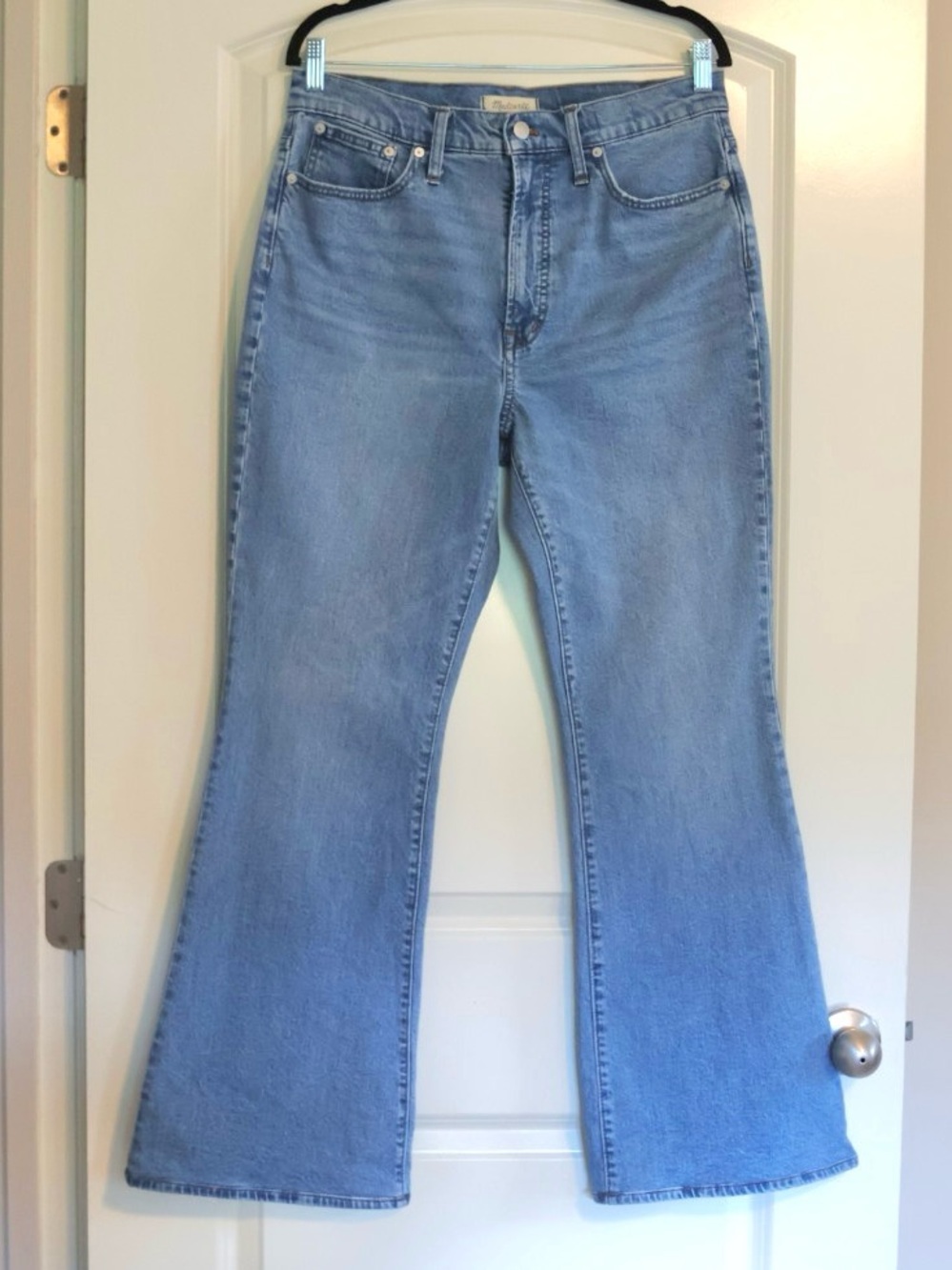 Madewell The Perfect Vintage Flare Jeans Size 30 High Rise Blue Denim